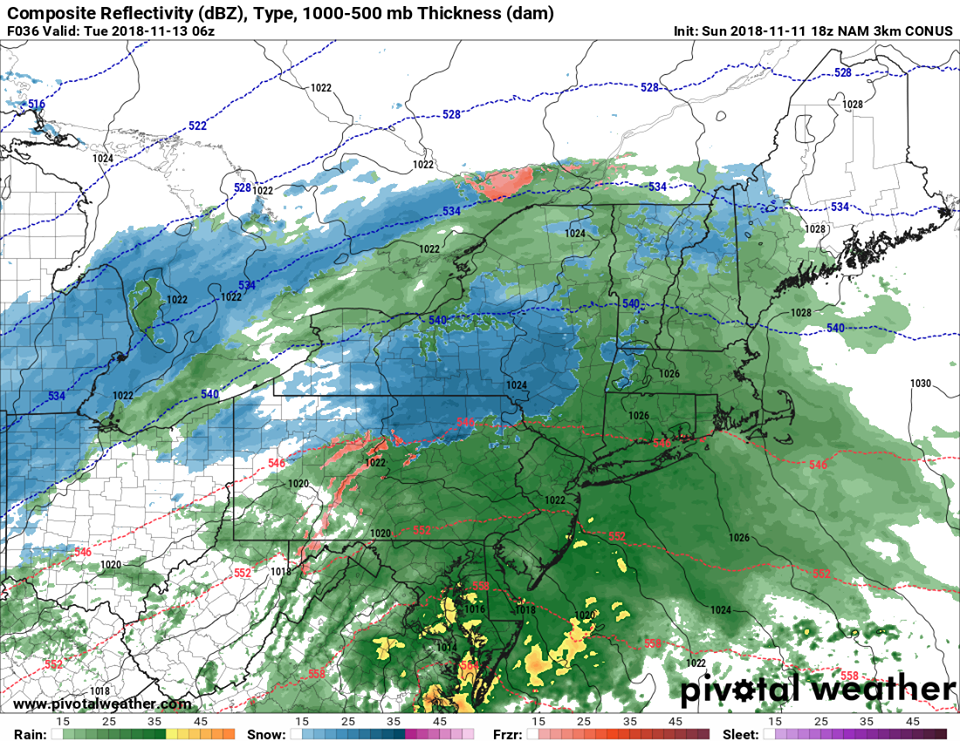 Updates on Tuesday’s and Potentially Friday’s Weather